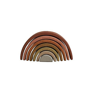 Деревянная пирамидка Радуга грез "Земля", дуги